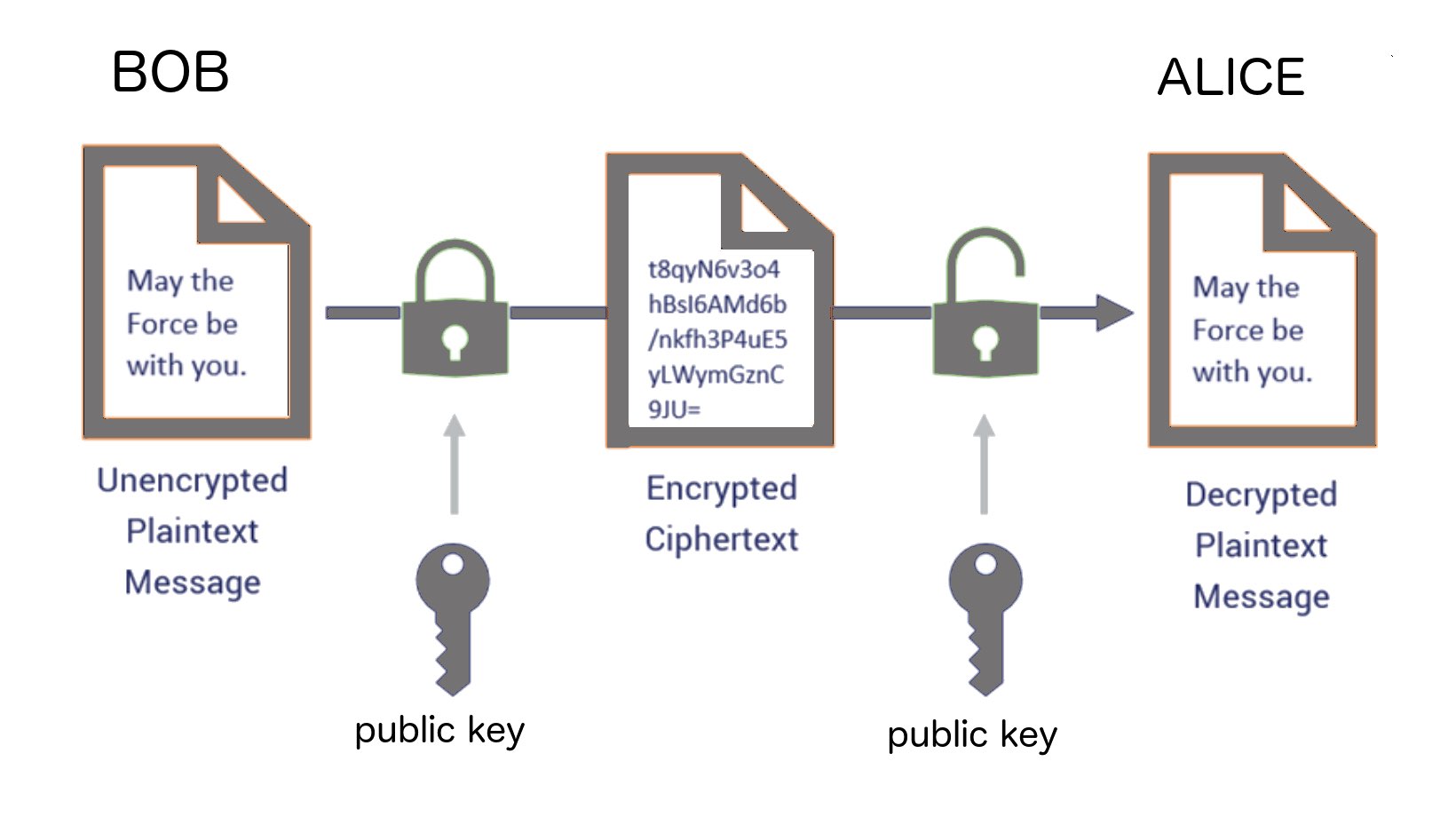 BOB ALICE CRIPTOGRAPY